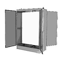 Free Standing Double Door Front & Rear Access product photo