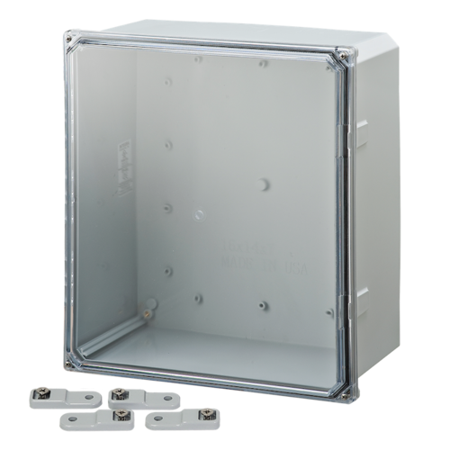 JIC Type Lift Off Screw Cover Clear product photo
